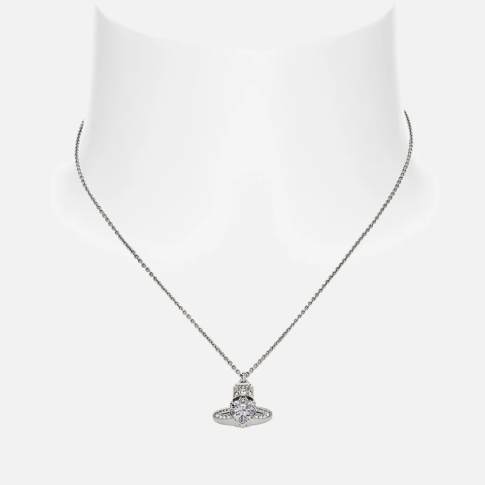 Vivienne Westwood Ariella Silver-Tone, Swarovski and Crystal Necklace Image 1