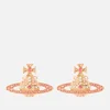 Vivienne Westwood Kika Gold-Tone and Crystal Earrings - Image 1