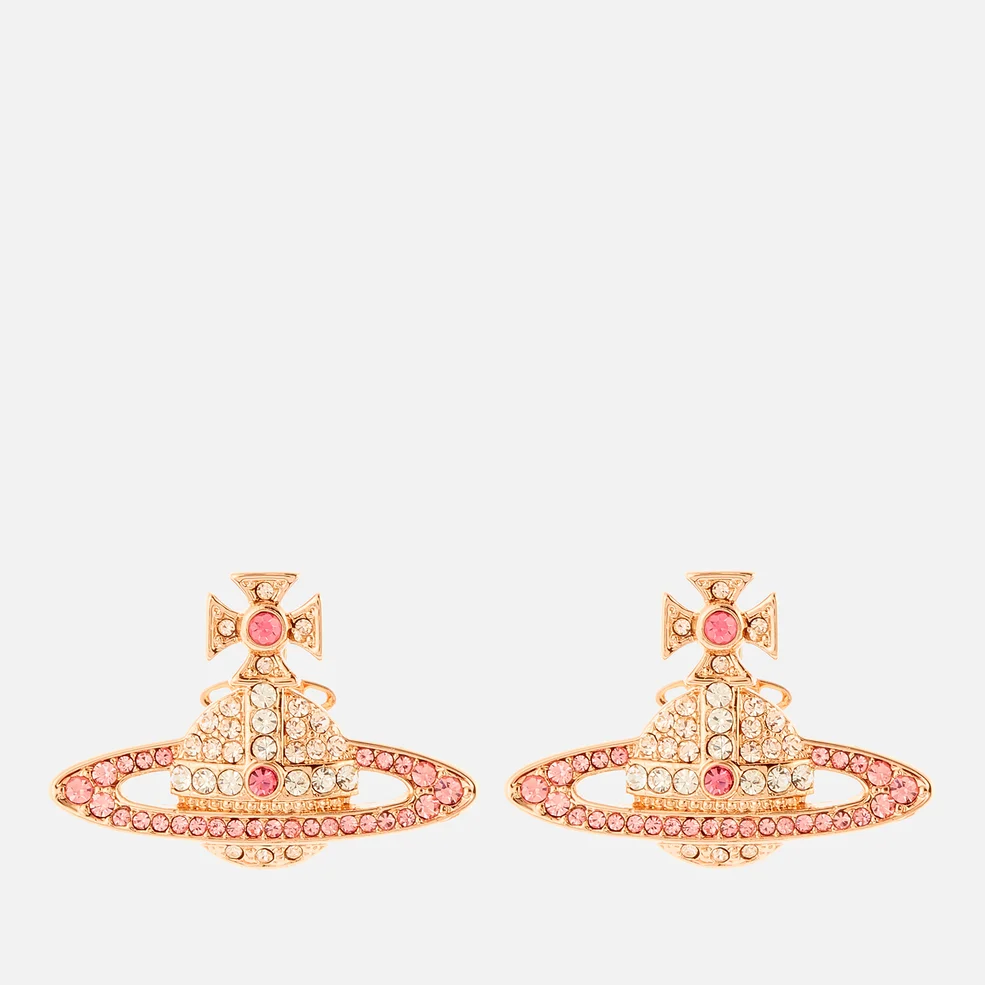 Vivienne Westwood Kika Gold-Tone and Crystal Earrings Image 1