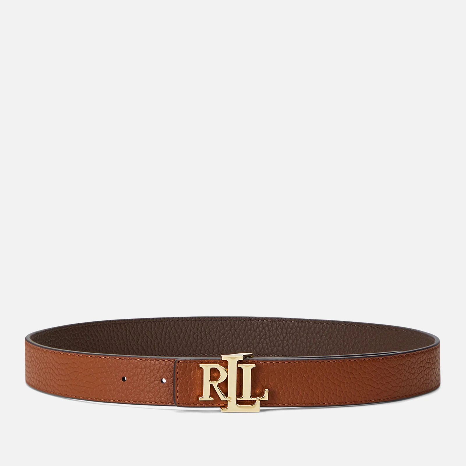 Lauren Ralph Lauren Reversible 30 Medium Leather Belt Image 1