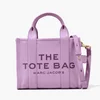 Marc Jacobs Women's The Mini Tote Bag Leather - Regal Orchid - Image 1