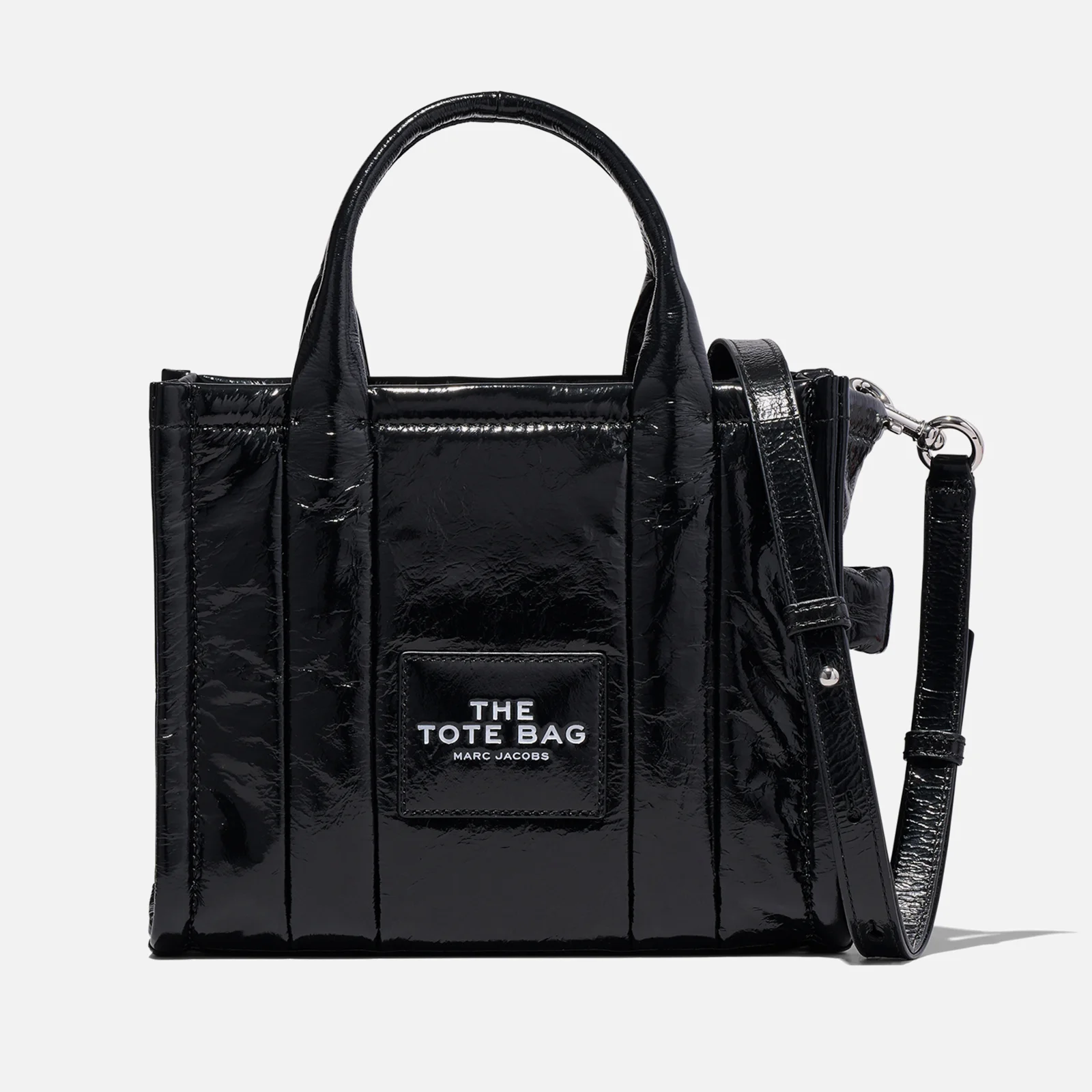 Marc Jacobs The Mini Shiny Leather Tote Bag Image 1