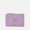 Marc Jacobs The Glam Shot Logo-Detailed Leather Wallet - Image 1
