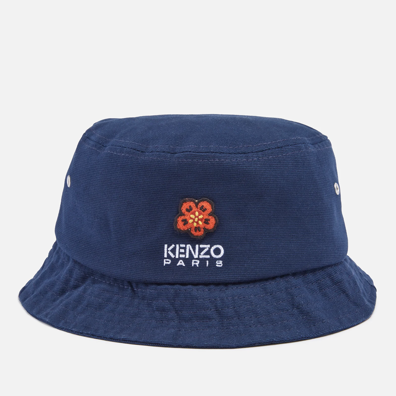 KENZO Boke Flower Appliquéd Cotton-Canvas Bucket Hat Image 1