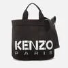 KENZO Medium Logo Detail Canvas Tote Bag - Image 1