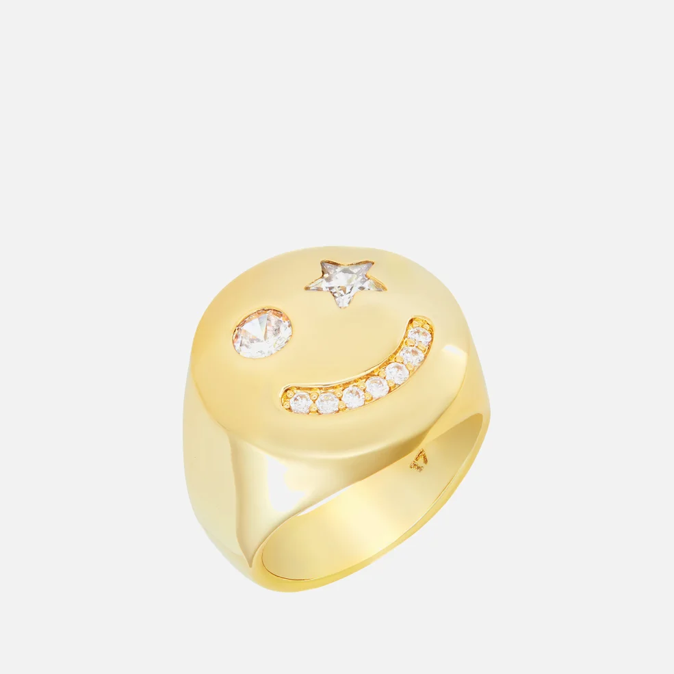 Celeste Starre Women's Wink If You Are Happy Ring - Gold Image 1