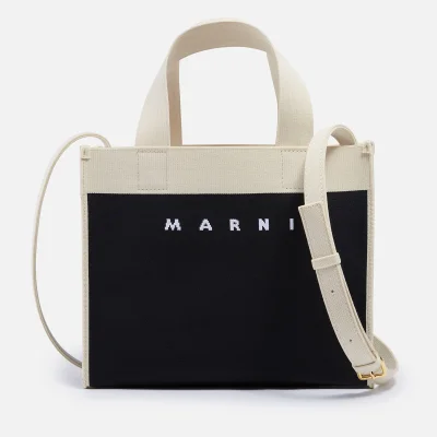 Marni Jacquard-Knit Small Tote Bag