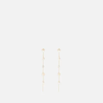 Cult Gaia Atum Brass and Freshwater Pearl Earrings