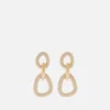 Cult Gaia Reyes Gold-Tone and Crystal Earrings - Image 1