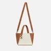 Strathberry Women's Cabas Mini Bag - Bi - Tan/Vanilla - Image 1