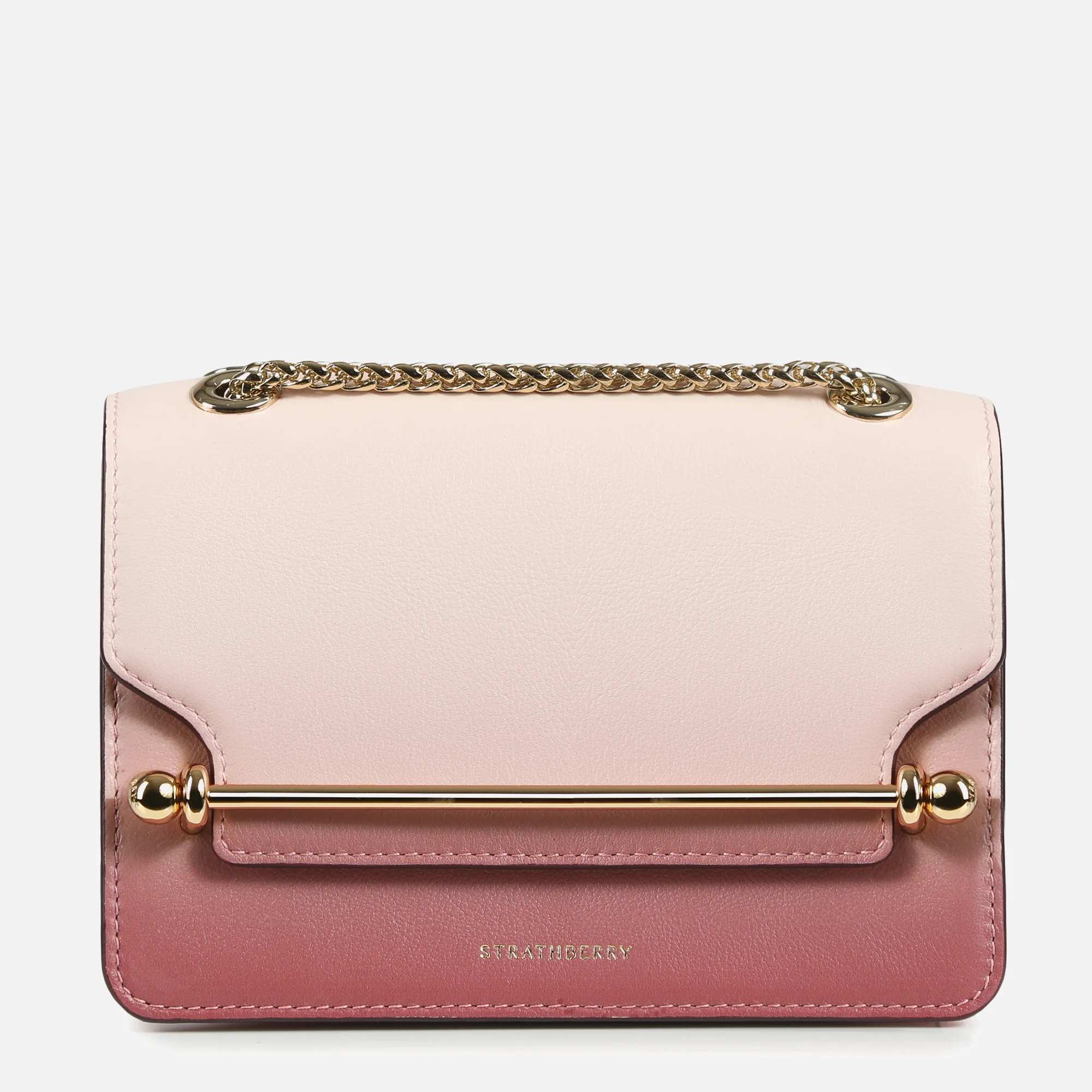 Strathberry Women's East/West Mini Bag - Soft Pink Image 1