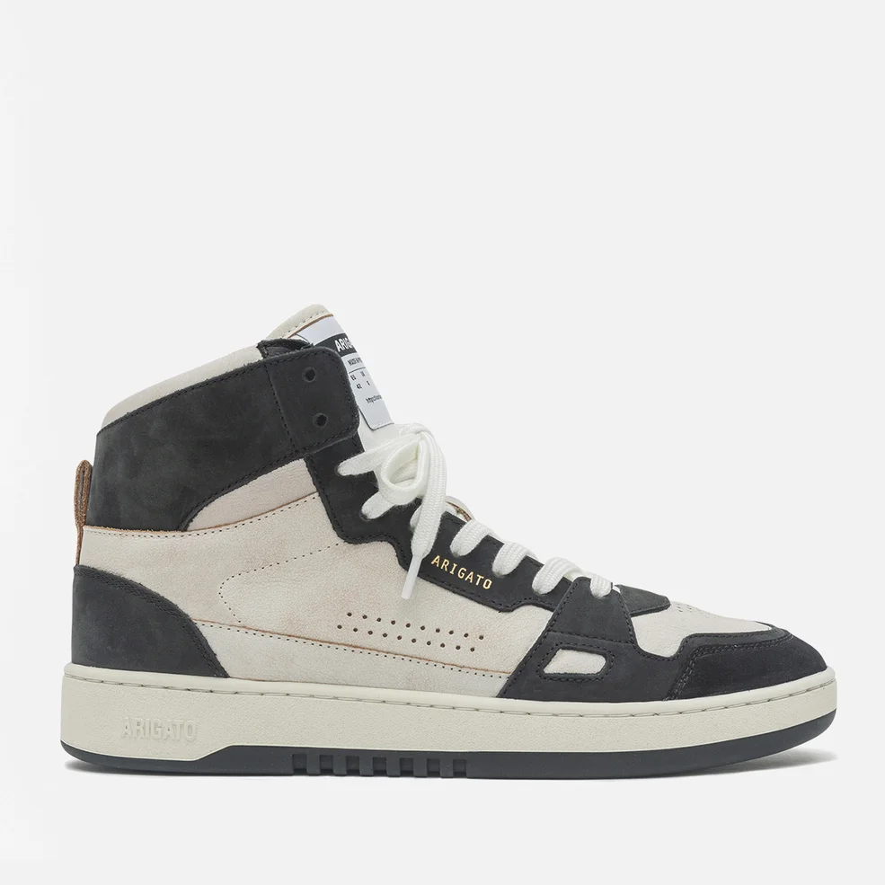 Axel Arigato Dice Hi Suede and Leather High-Top Trainers Image 1