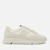 Axel Arigato Genesis Monochrome Leather Running Style Trainers - Image 1