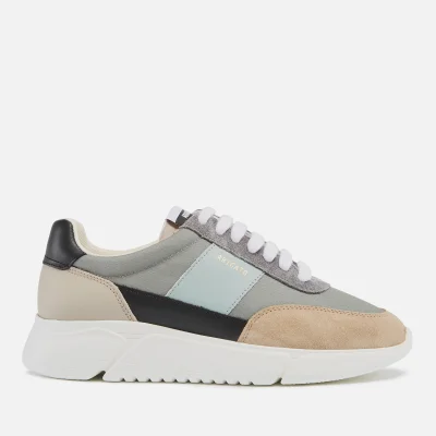 Axel Arigato Genesis Bee-Bird Leather and Suede Trainers