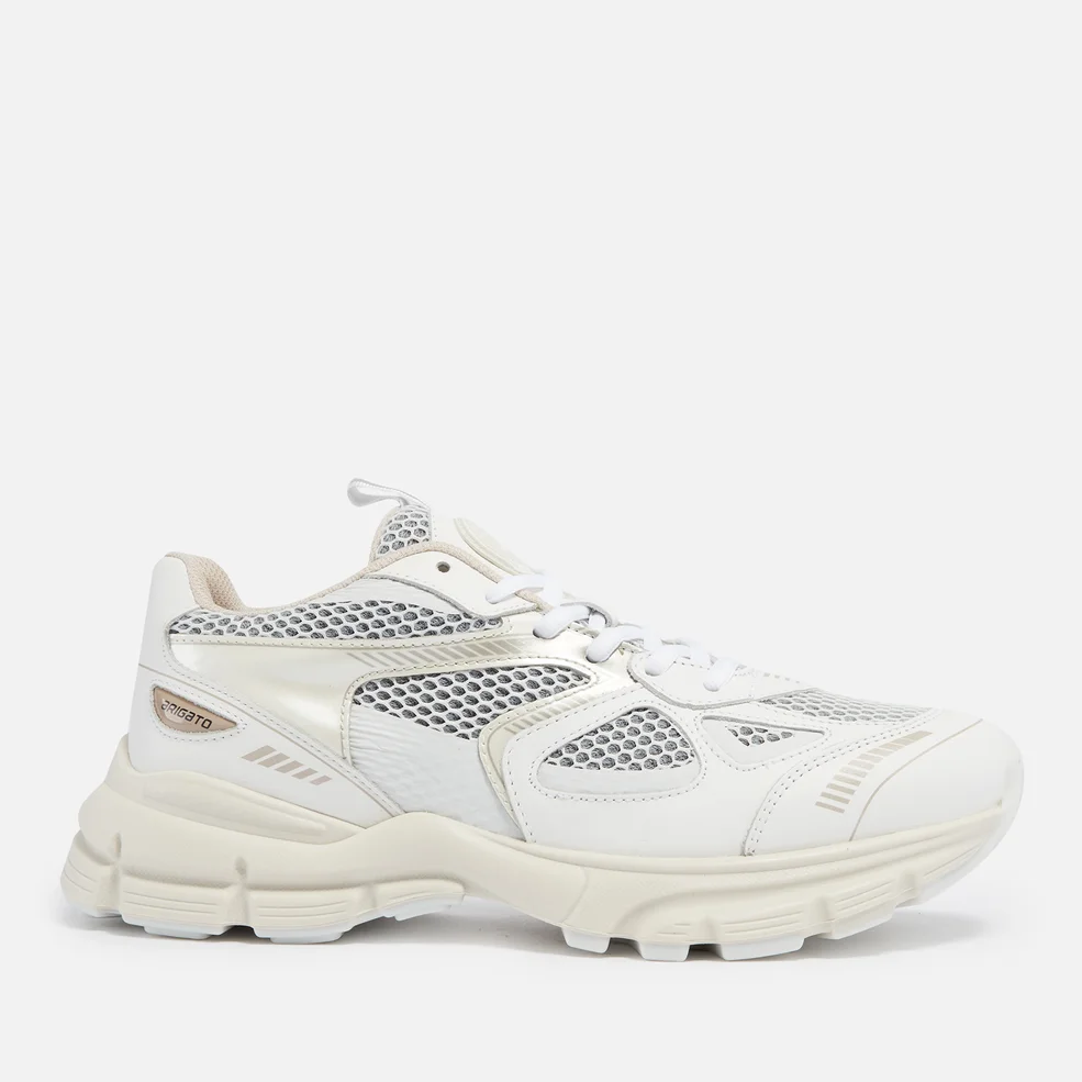 Axel Arigato Marathon Runner Mesh and Leather Trainers Image 1