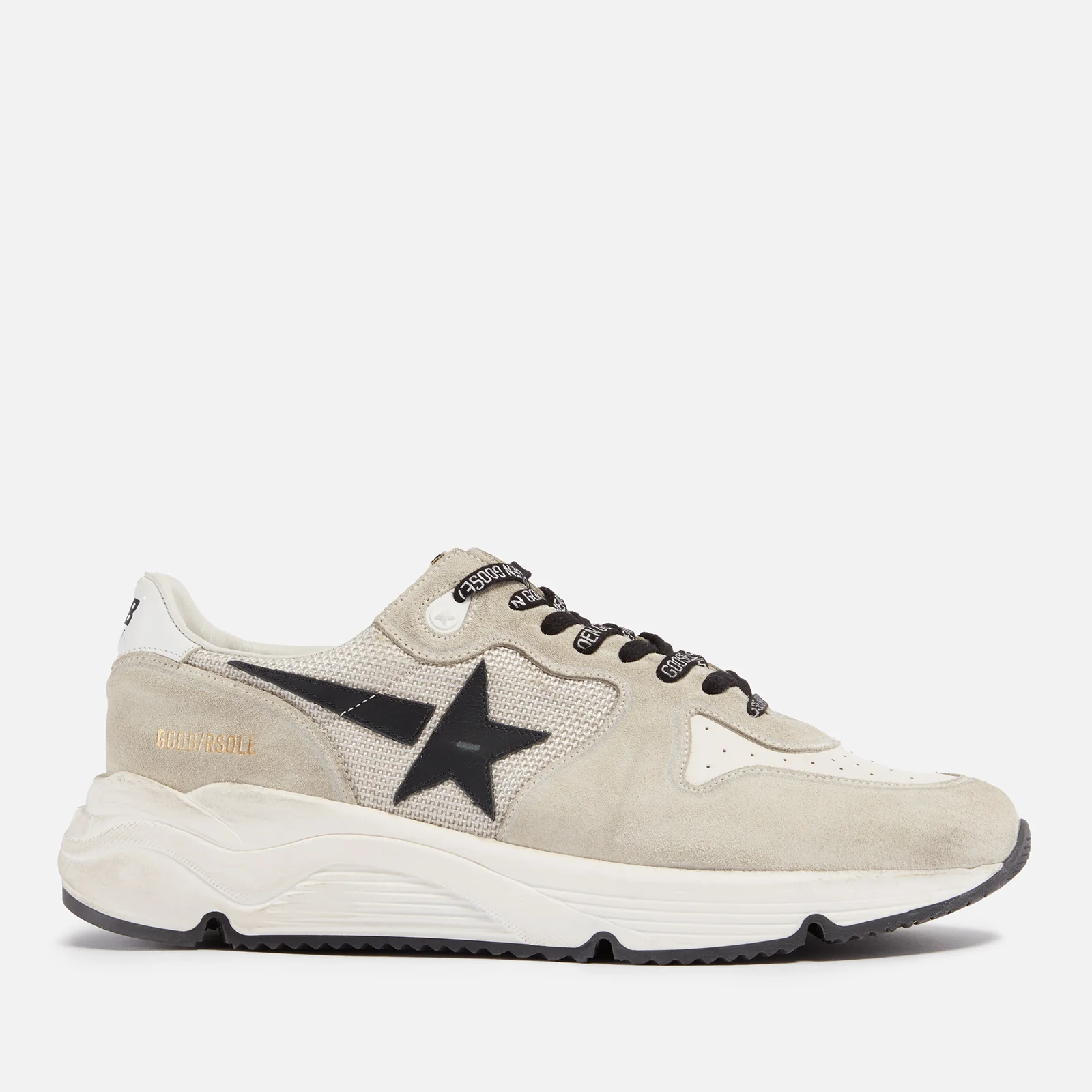 Golden Goose Running Leather, Suede and Mesh Trainers Image 1