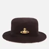 Vivienne Westwood Logo-Embellished Cotton-Twill Hat - Image 1