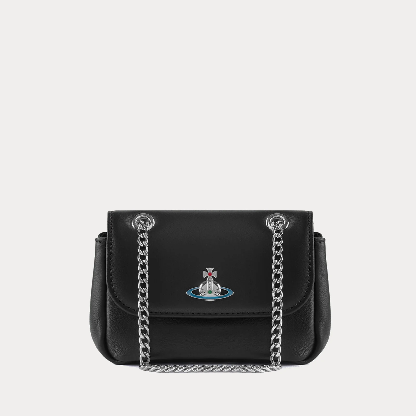 Vivienne Westwood Small Nappa Leather Shoulder Bag Image 1