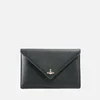 Vivienne Westwood Victoria Envelope Saffiano Leather Clutch Bag - Image 1