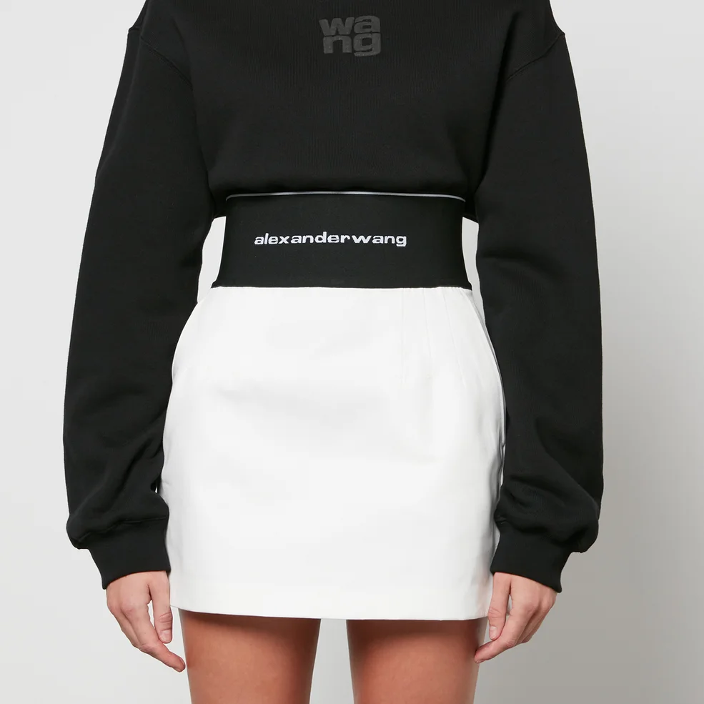 Alexander Wang Women's Mini Skirt - White Image 1