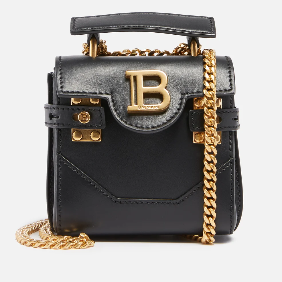 Balmain Women's B-Buzz Mini Shoulder Bag - Black Image 1