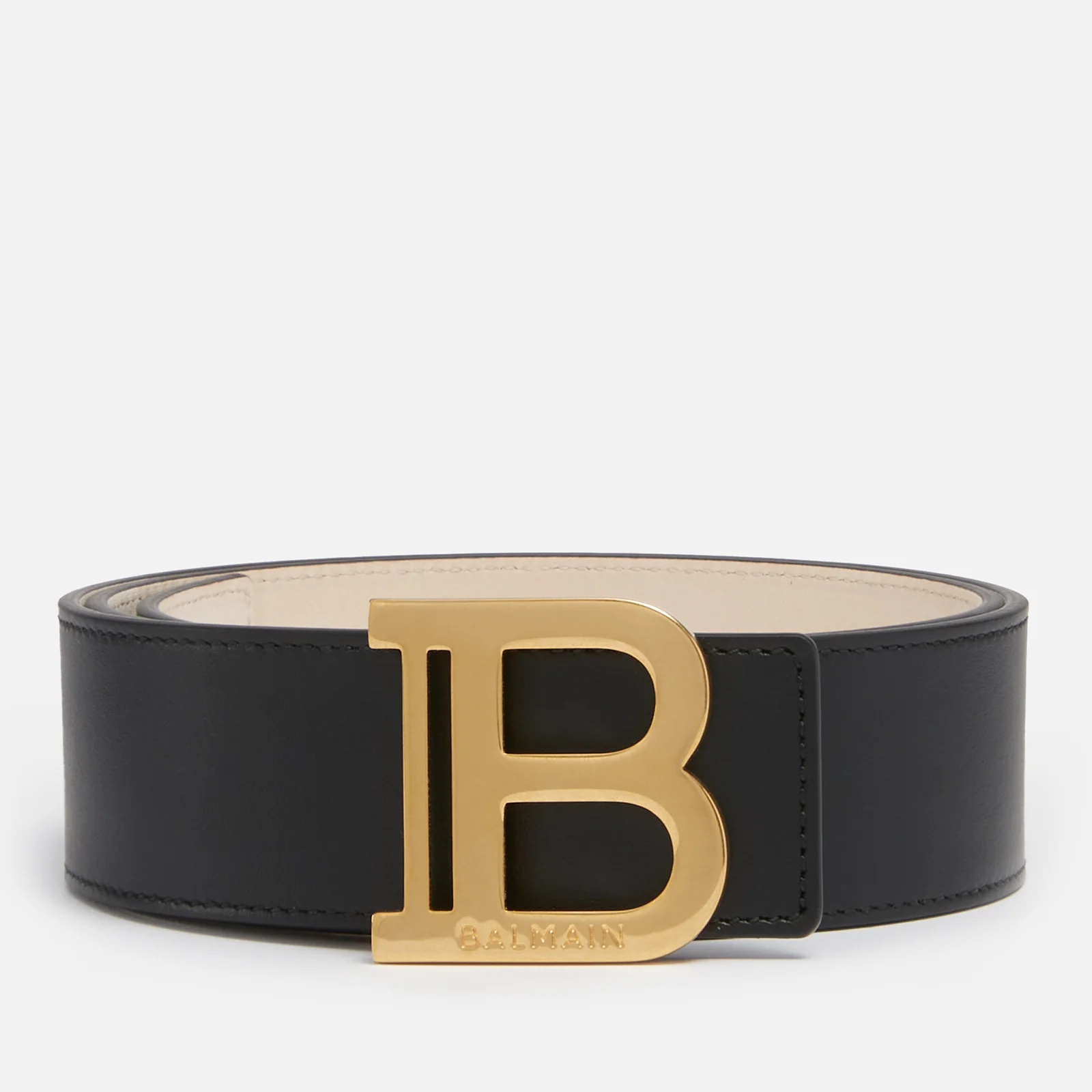 Balmain Women's B-Belt 4cm Belt - Black Image 1