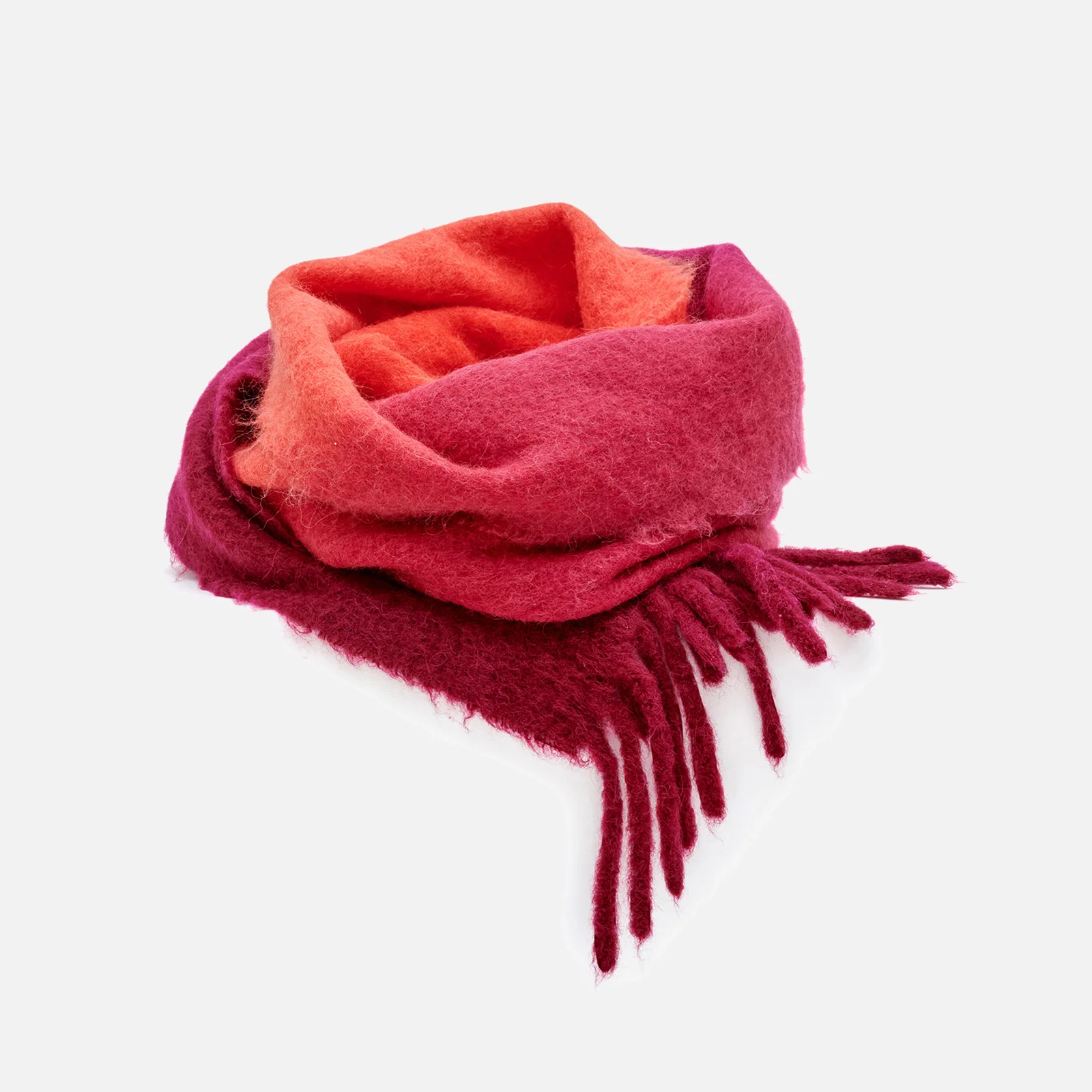 Isabel Marant Women's Firna Scarf - Red/Pink Image 1