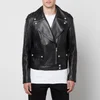 Balmain Leather Biker Jacket - Image 1