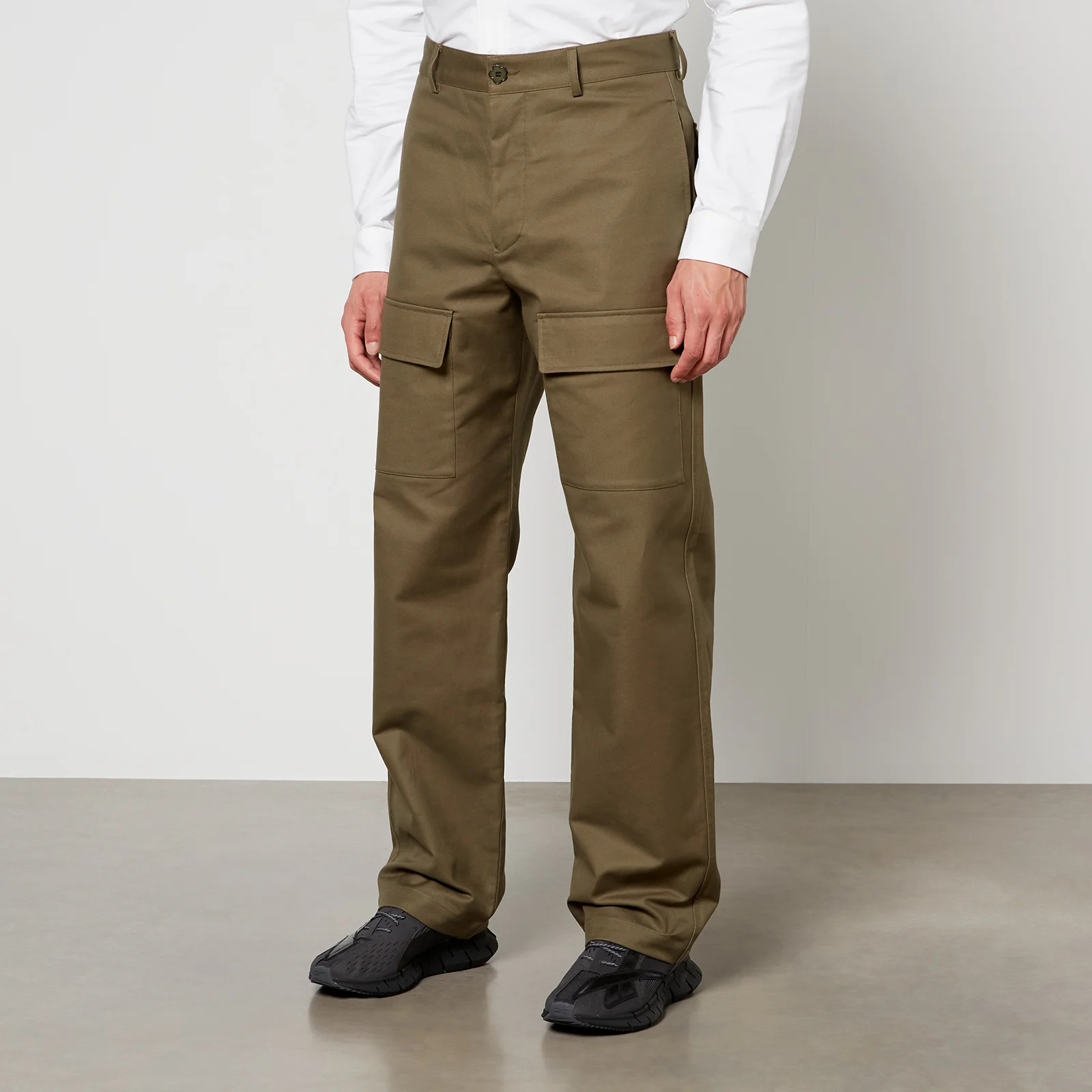 KENZO Cotton Cargo Trousers Image 1