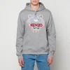 KENZO Tiger Embroidered Appliquéd Cotton-Jersey Hoodie - Image 1