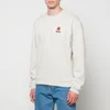 KENZO Crest Classic Melange Loopback Cotton-Jersey Sweatshirt - Image 1