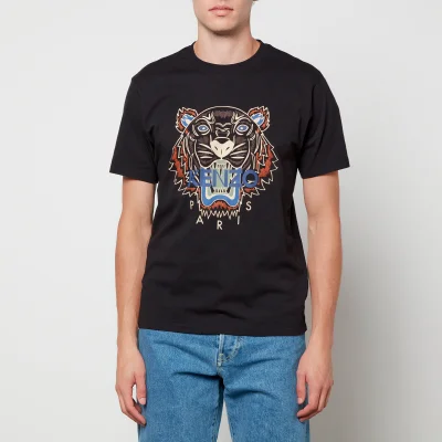 KENZO Tiger Emblem Cotton-Jersey T-Shirt