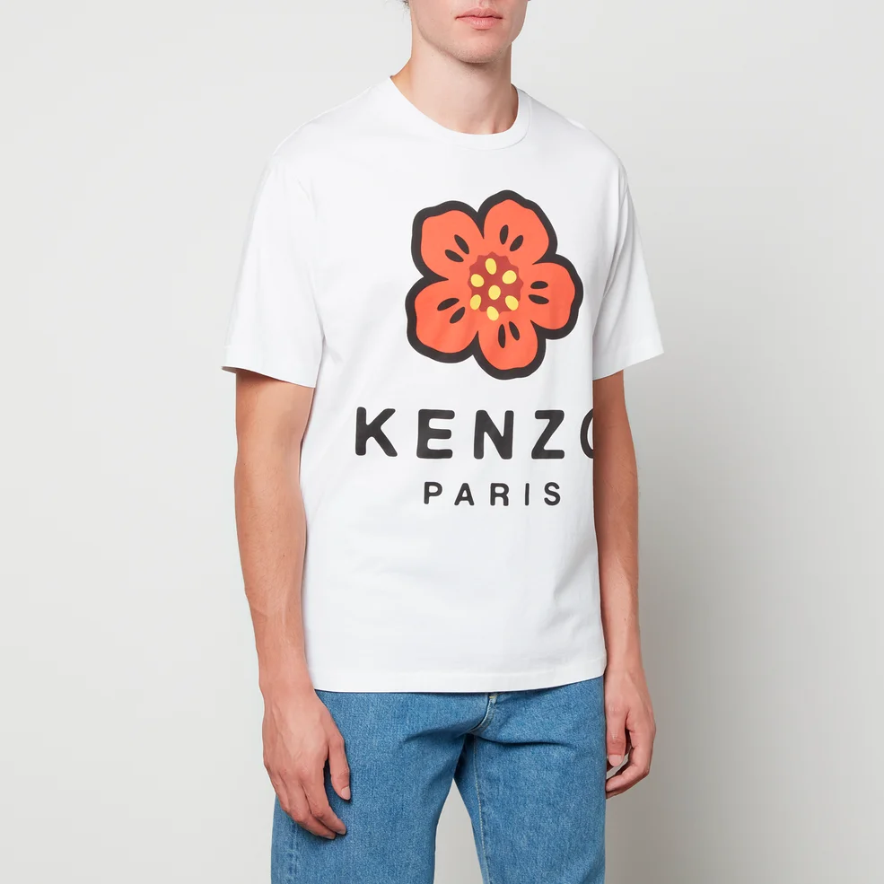 KENZO Boke Flower Printed Cotton-Jersey T-Shirt Image 1