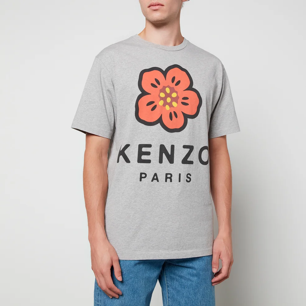 KENZO Boke Flower Printed Cotton-Jersey T-Shirt Image 1