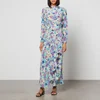RIXO Dani Floral-Print Silk Crepe de Chine Midi Dress - Image 1