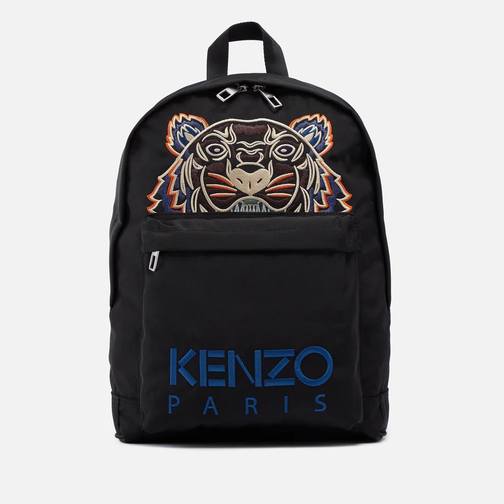 KENZO by Nigo Kampus Logo-Embroidered Canvas Backpack Image 1