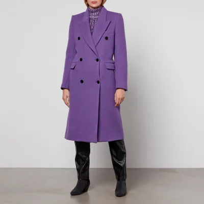 Isabel Marant Enarryli Wool-Blend Double-Breasted Coat