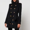 Balmain Belted Wool and Cashmere-Blend Coat - Image 1