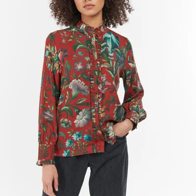 Barbour X House of Hackney Valette Floral-Print Lyocell Shirt
