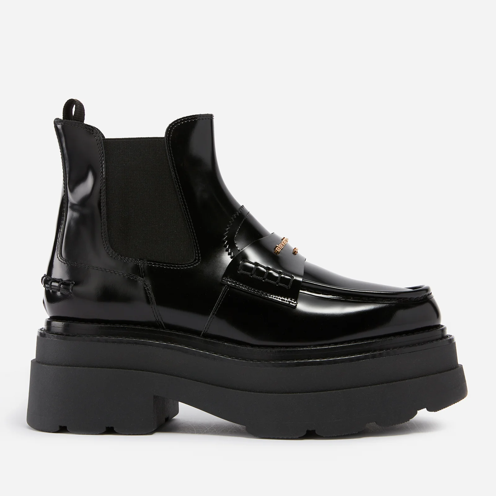 Alexander Wang Women's Carter Leather Platform Chelsea Boots - Black Image 1