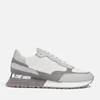 MALLET Knox Leather and Mesh Running-Style Trainers - Image 1