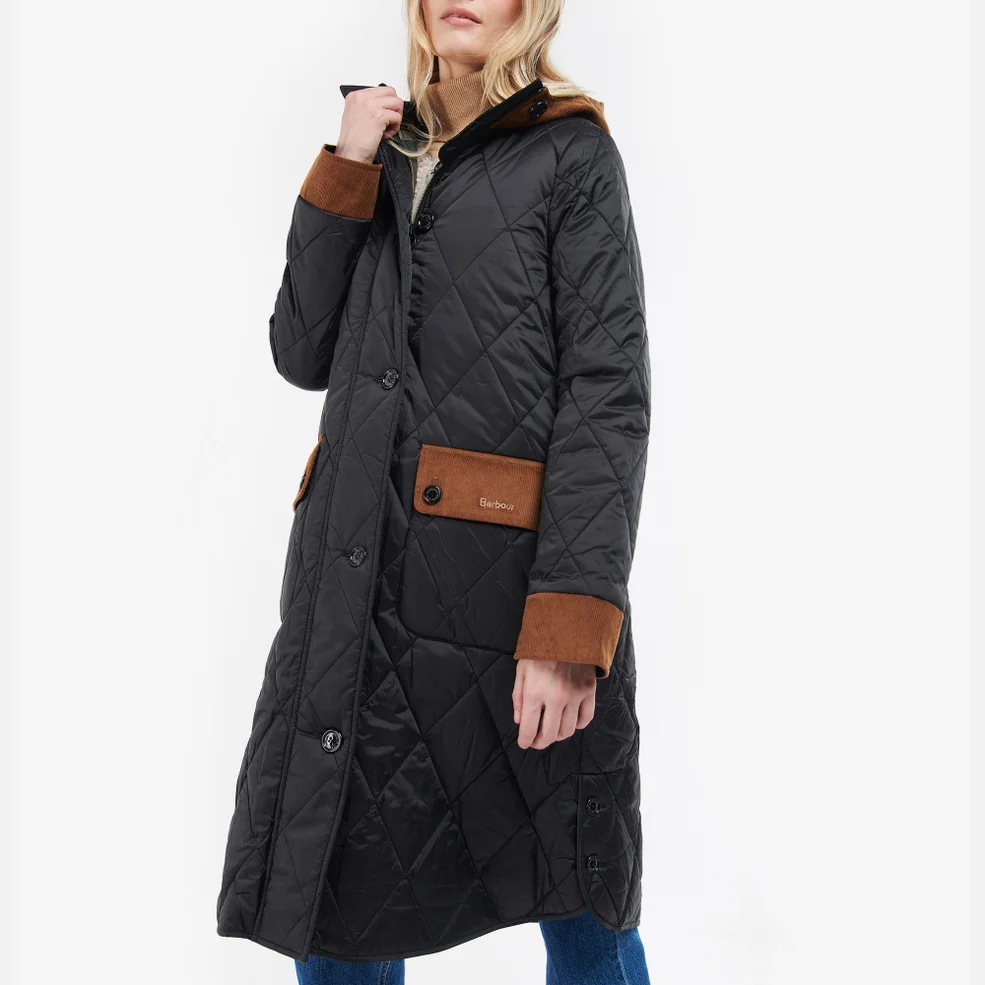 Barbour Mickley Quilted Shell Coat Image 1