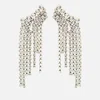 Isabel Marant A Wild Shore Silver-Tone and Crystal Drop Earrings - Image 1
