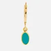 Isabel Marant Casablanca Gold-Tone and Resin Hoop Earrings - Image 1