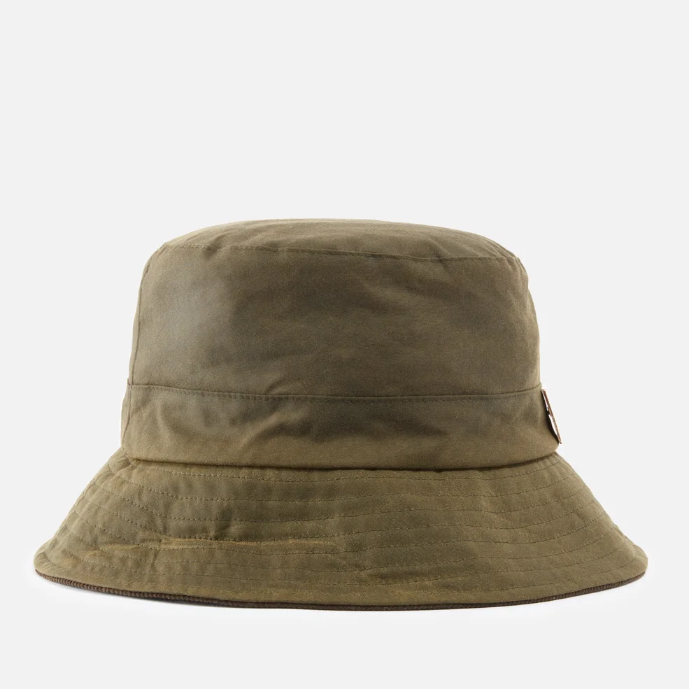 Barbour by ALEXACHUNG Ghillie Waxed-Cotton Bucket Hat Image 1