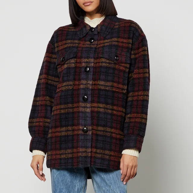 Marant Etoile Harveli Oversized Wool-Blend Jacket