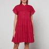 Marant Etoile Lanikaye Cotton-Voile Mini Dress - Image 1