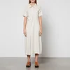 Holzweiler Pepp Cotton and Linen-Blend Midi Dress - Image 1
