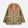 Stand Studio Angelina Faux Shearling Jacket - Image 1