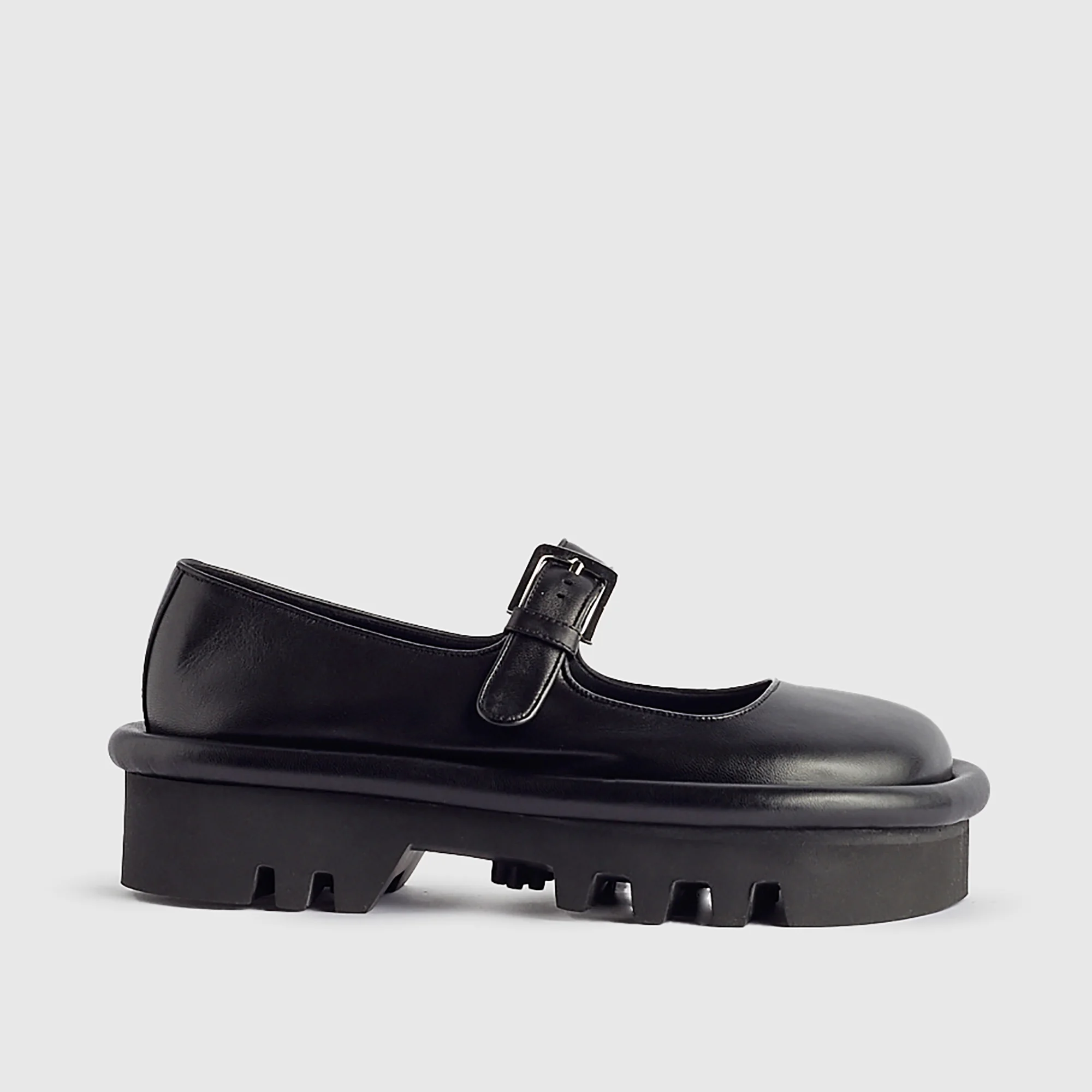JW Anderson Women’s Bumper Leather Mary Jane Flats Image 1